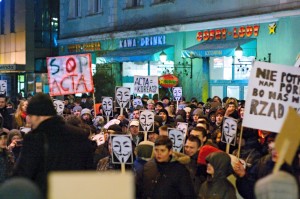 Anti ACTA Demo in Polen von: olo81, https://secure.flickr.com/photos/15923970@N00/